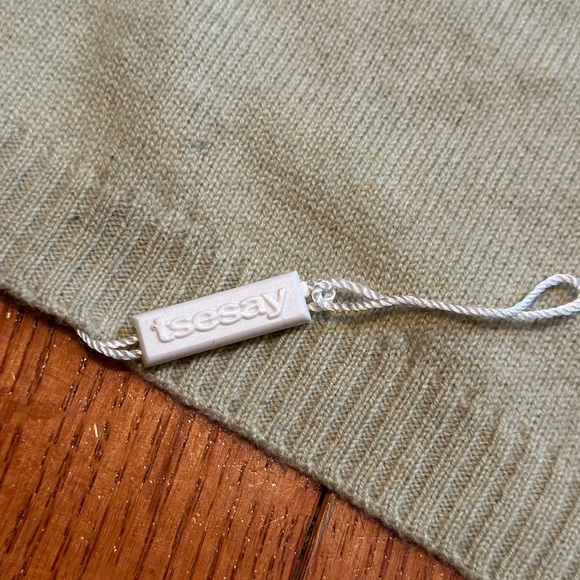 TSESAY Women’s Cashmere Scarf 8” W 67” L - Picture 2 of 5